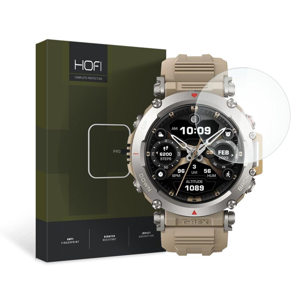 Amazfit T-Rex Ultra HOFI Glass Pro+ Skærmbeskyttelse - Gennemsigtig