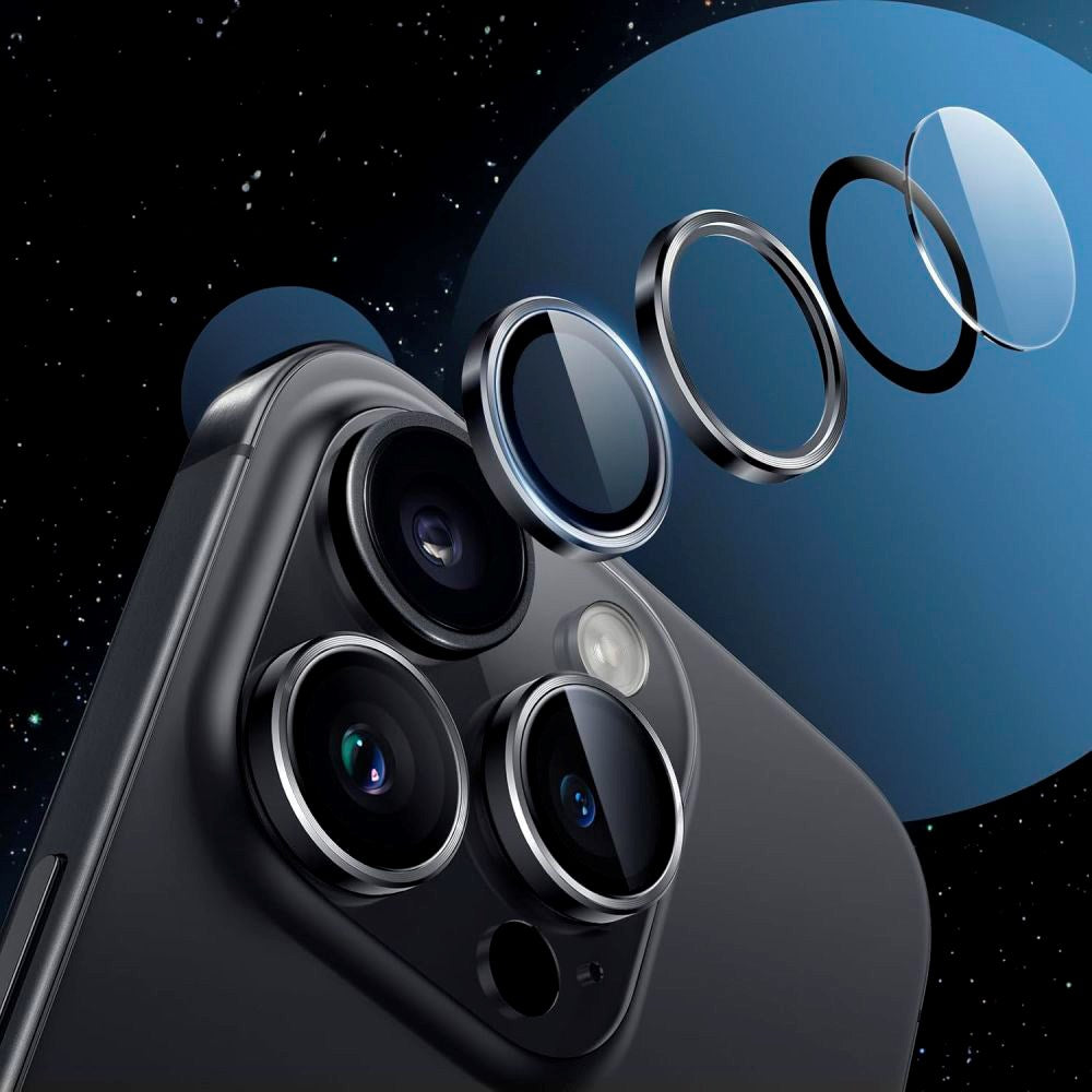 Hofi Camring Pro+ Kamerabeskyttelse Til Galaxy S24 FE – Sort