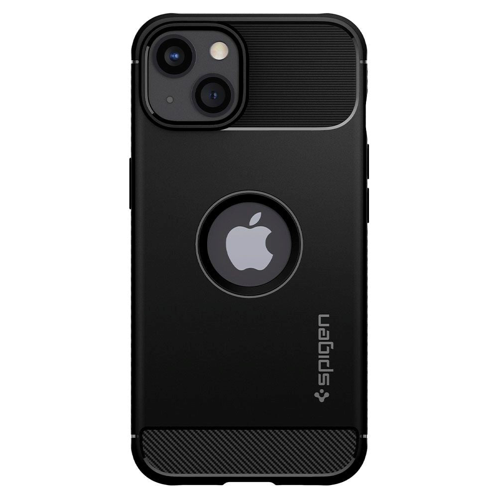 iPhone 13 Spigen Rugged Armor Cover - Sort