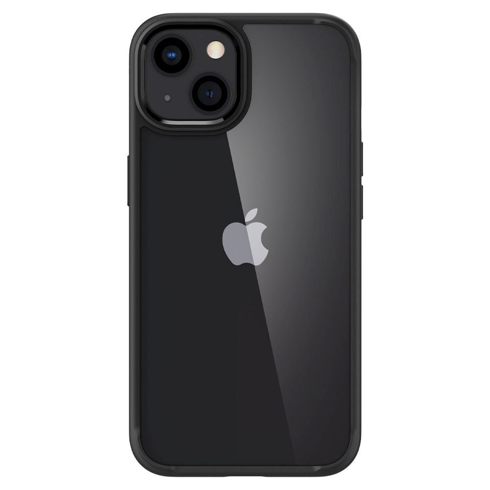 iPhone 13 Spigen Ultra Hybrid Cover - Gennemsigtig / Sort