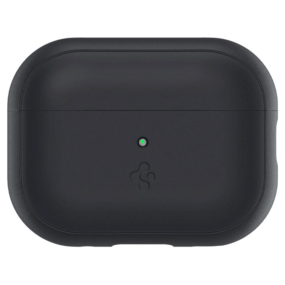 Spigen Silicone Fit Apple Airpods Pro (2. gen.) Cover m. Strop - Sort