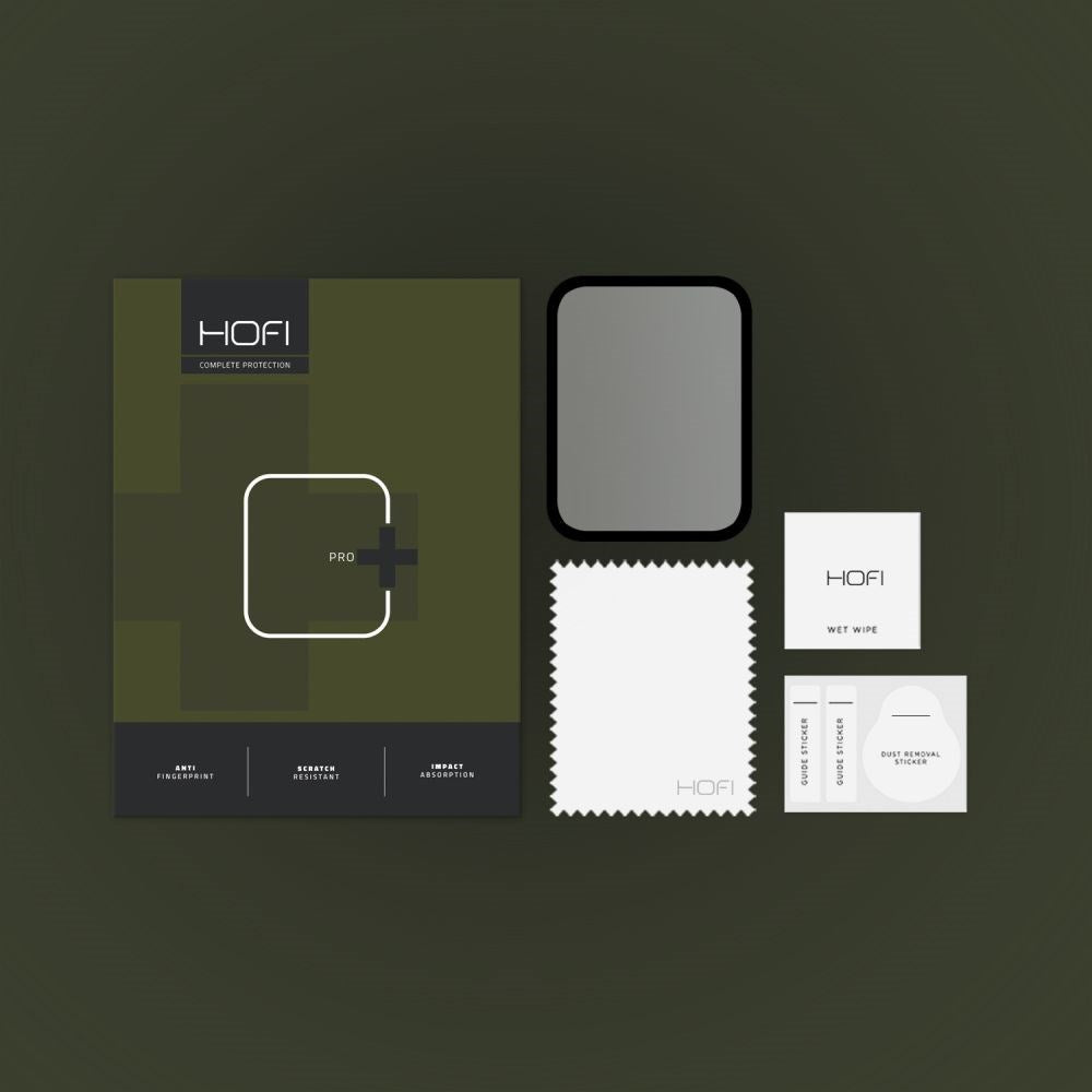 Amazfit Bip 3 / 3 Pro Hofi Hybrid Pro+ Skærmbeskyttelse - Gennemsigtig / Sort