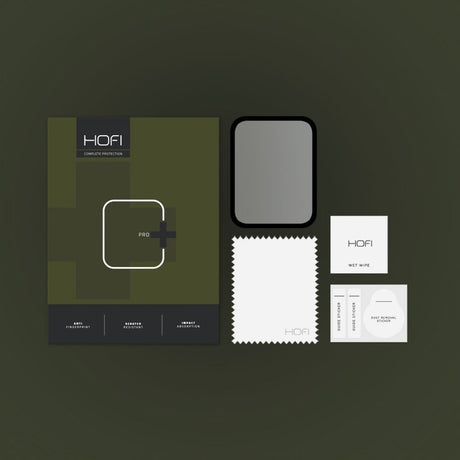 Amazfit Bip 3 / 3 Pro Hofi Hybrid Pro+ Skærmbeskyttelse - Gennemsigtig / Sort