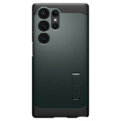 Samsung Galaxy S23 UItra Spigen Tough Armor Cover m. Kickstand - Sort