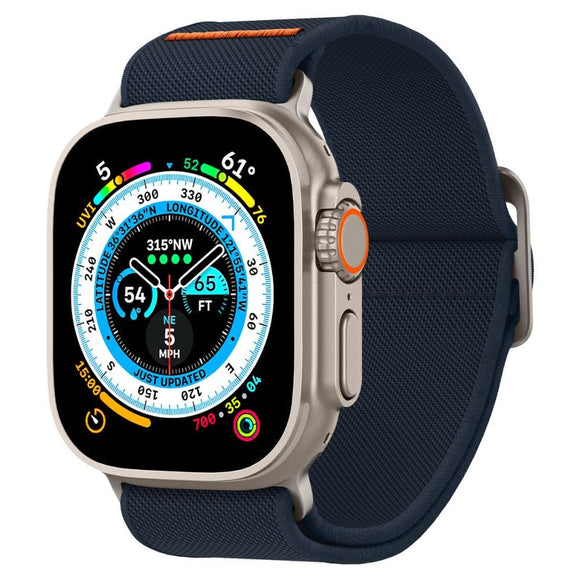 Spigen Fit Lite Ultra Apple Watch (42/44/SE/45/46/49mm) Stof Rem - Navy