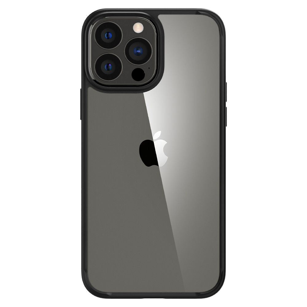 iPhone 13 Pro Max Spigen Ultra Hybrid Cover - Gennemsigtig / Sort