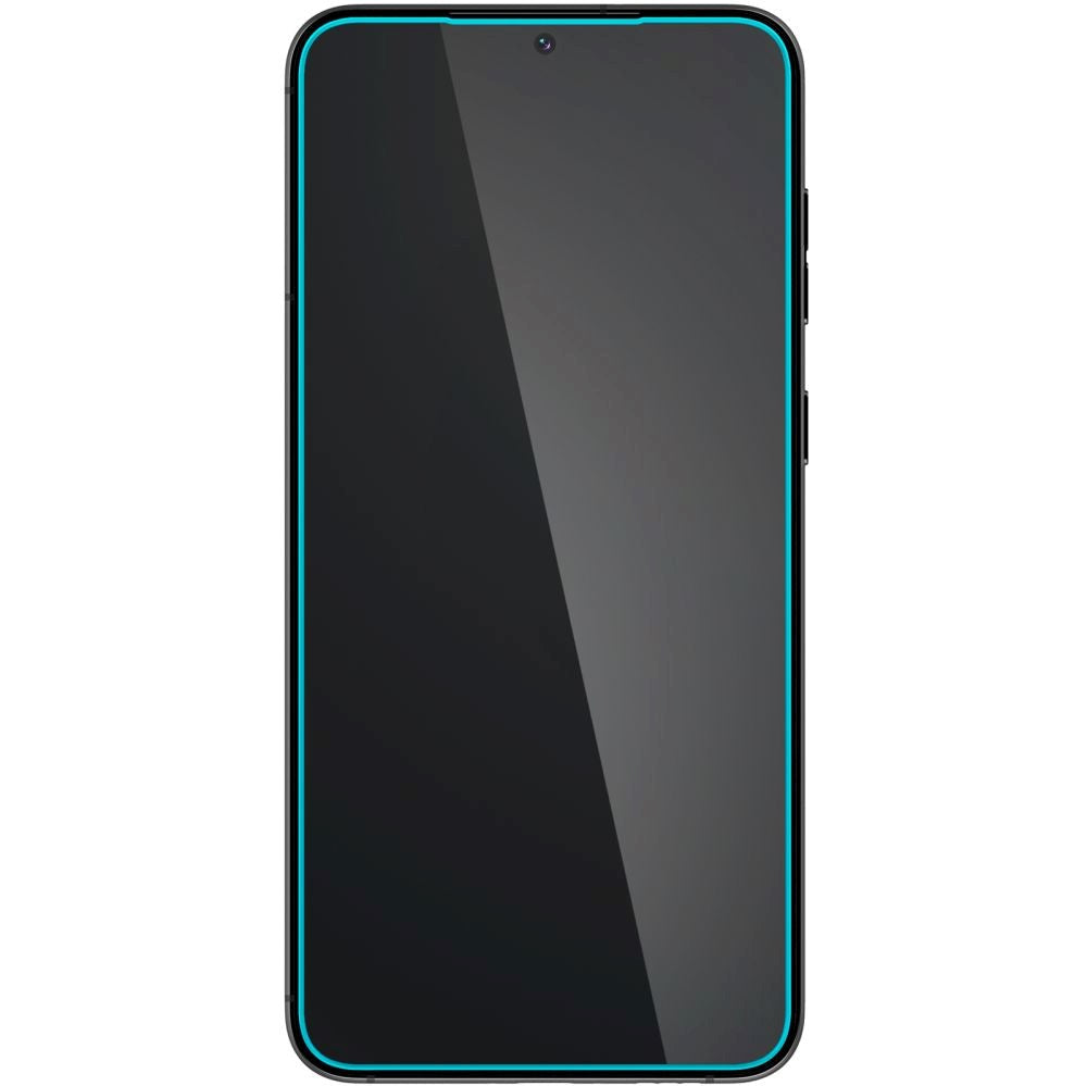 Samsung Galaxy S23 Spigen Glas.tr Hærdet Glas Skærmbeskyttelse - Blå Kant