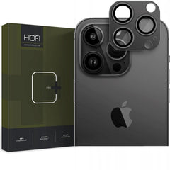 iPhone 15 Pro / 15 Pro Max Hofi Cam Pro+ Beskyttelsesglas til Kameralinse - Kamerabeskyttelse - Sort