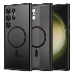 Samsung Galaxy S24 Ultra Tech-Protect Magmat Cover - MagSafe Kompatibel - Mat Sort