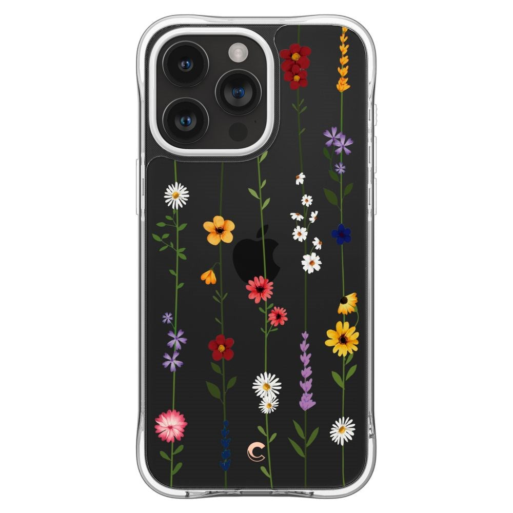 iPhone 15 Pro Cyrill Cecile Plastik Cover m. Strop - Flower Garden