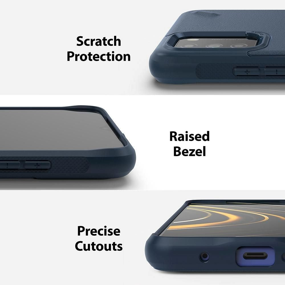 Xiaomi Poco M3 Ringke Onyx Cover - Sort
