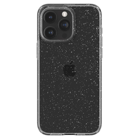 iPhone 15 Pro Spigen Liquid Crystal Glitter Cover - Gennemsigtig