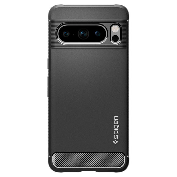 Google Pixel 8 Pro Spigen Rugged Armor Cover - Sort