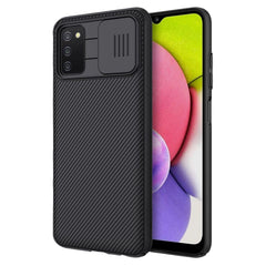 Samsung Galaxy A03s Nillkin Camshield Cover - Sort