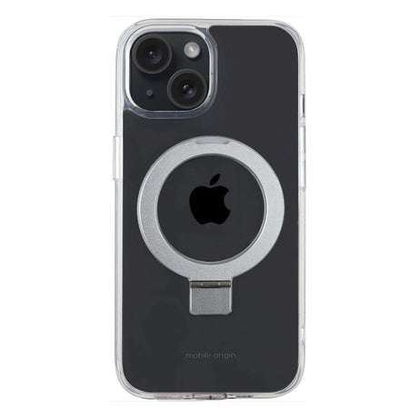 iPhone 15 Mobile Origin RingMag Fleksibelt Plastik Cover - Gennemsigtig