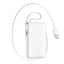 Joyroom JR-PR2 35W PowerBank m. Udtrækkeligt USB-C Kabel & Indbygget USB-C Kabel - 10.000 mAh - Hvid