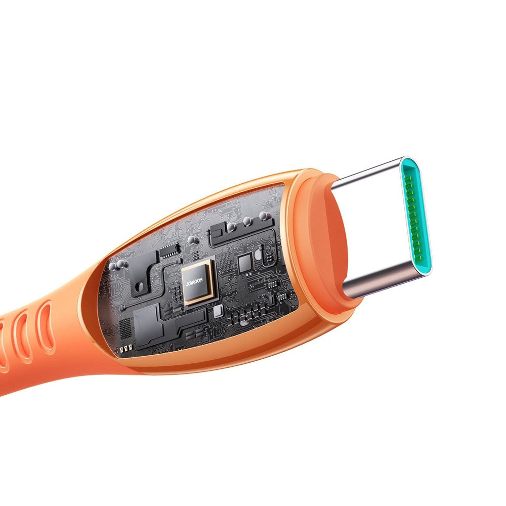 Joyroom 60W USB-C til USB-C Kabel - 1.2m - Orange