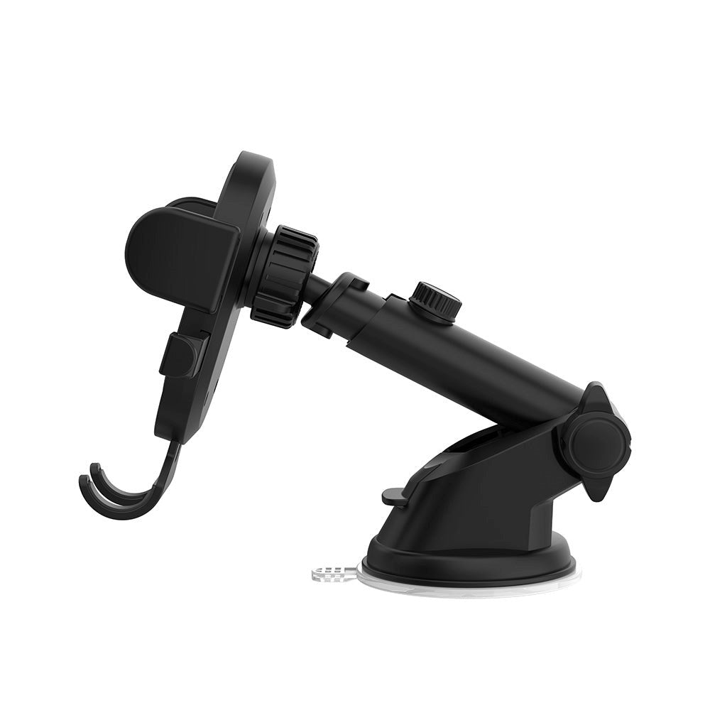 XO C60 Universal Mobilholder til Bil - Instrumentbræt og Ventilationsanlæg - Maks Mobil: 60 - 93mm - Sort