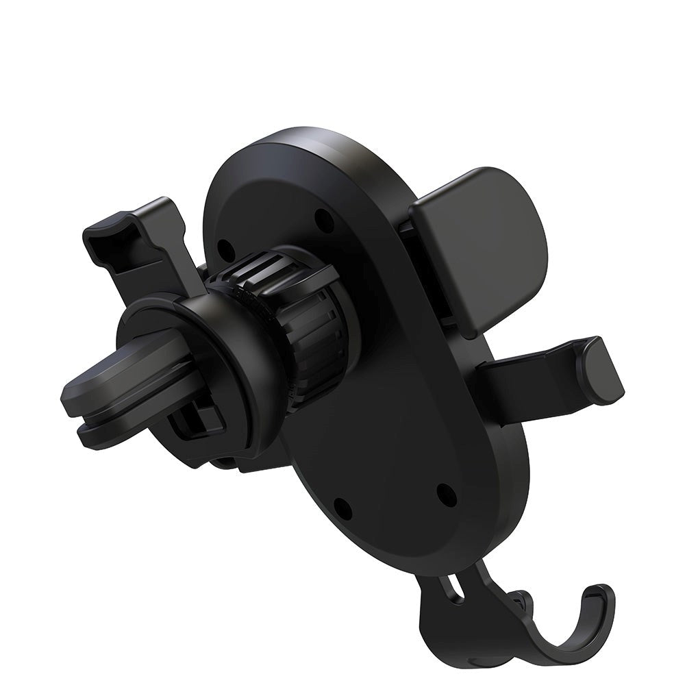 XO C60 Universal Mobilholder til Bil - Instrumentbræt og Ventilationsanlæg - Maks Mobil: 60 - 93mm - Sort