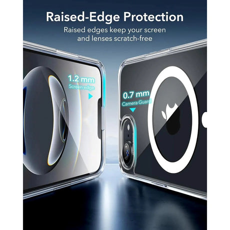 ESR iPhone 17e / 16e Classic Hybrid Cover - MagSafe Kompatibel - Gennemsigtig