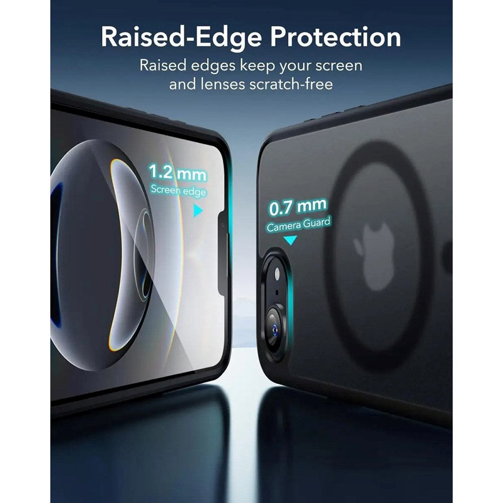 ESR iPhone 17e / 16e Classic Hybrid Cover - MagSafe Kompatibel - Mat Sort