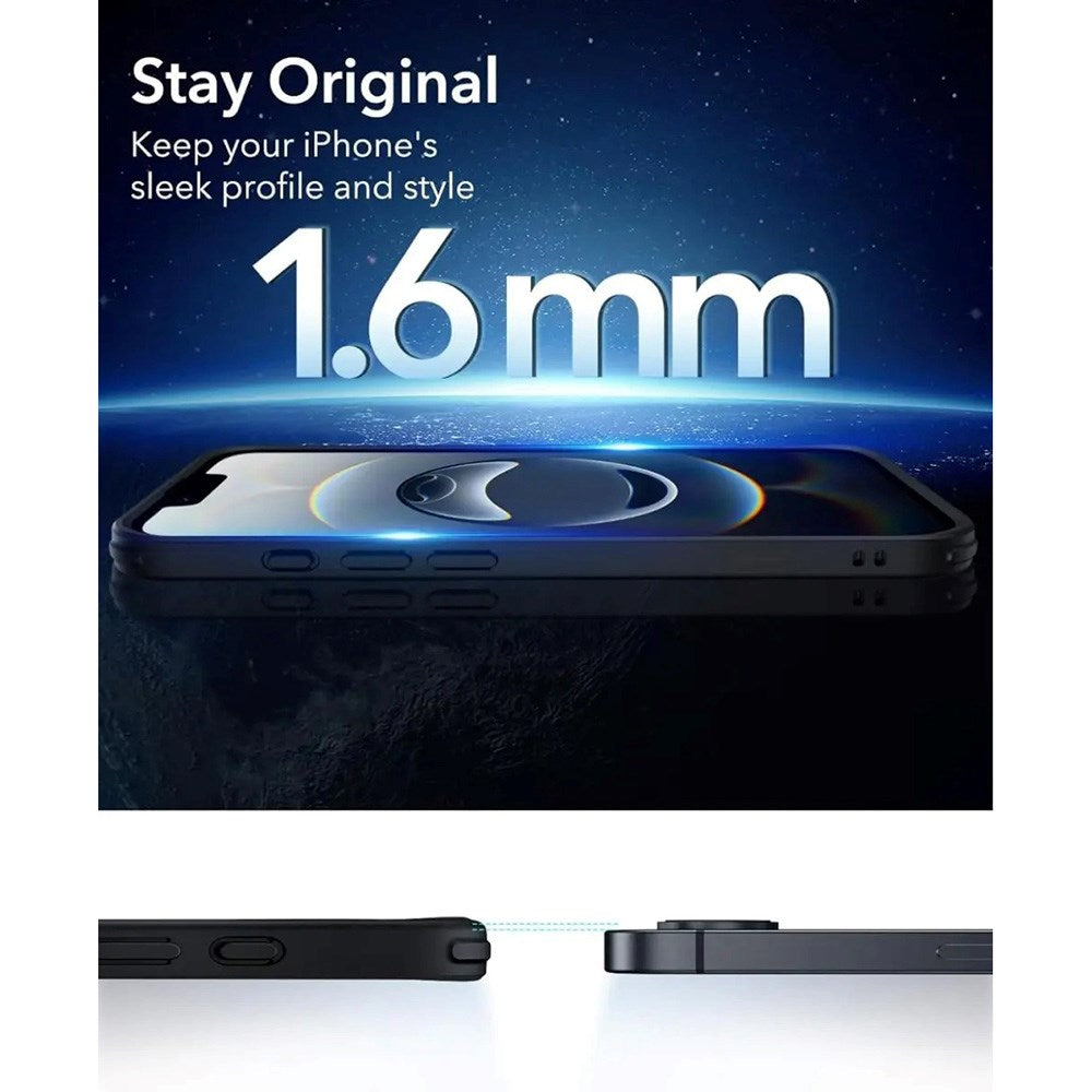 ESR iPhone 17e / 16e Classic Hybrid Cover - MagSafe Kompatibel - Mat Sort