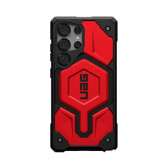 Samsung Galaxy S25 Ultra UAG MONARCH Pro Series Cover - MagSafe Kompatibel - Rød / Sort