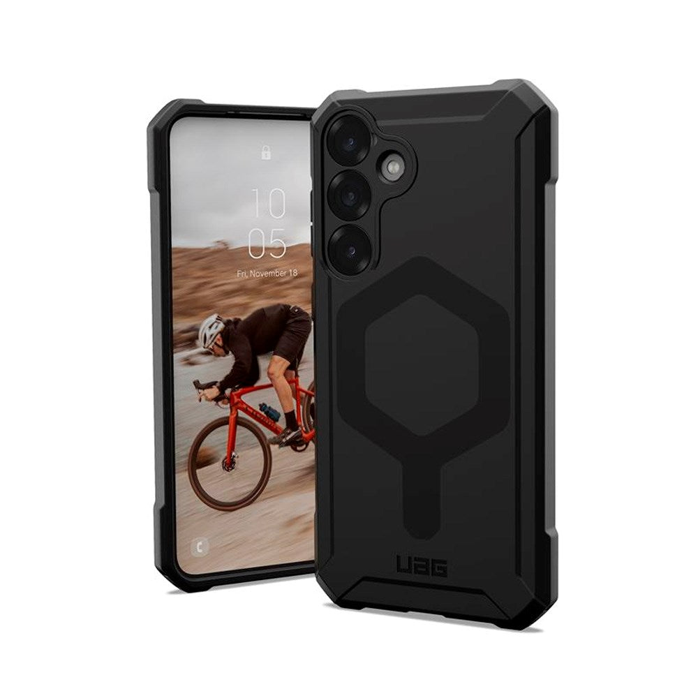 Samsung Galaxy S25+ (Plus) - UAG ESSENTIAL ARMOR Series Cover - MagSafe Kompatibel - Sort
