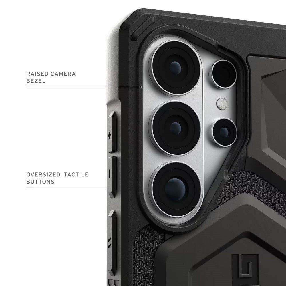 Samsung Galaxy S26 Ultra UAG Monarch Pro Kevlar Hybrid Cover - MagSafe Kompatibel - Sort