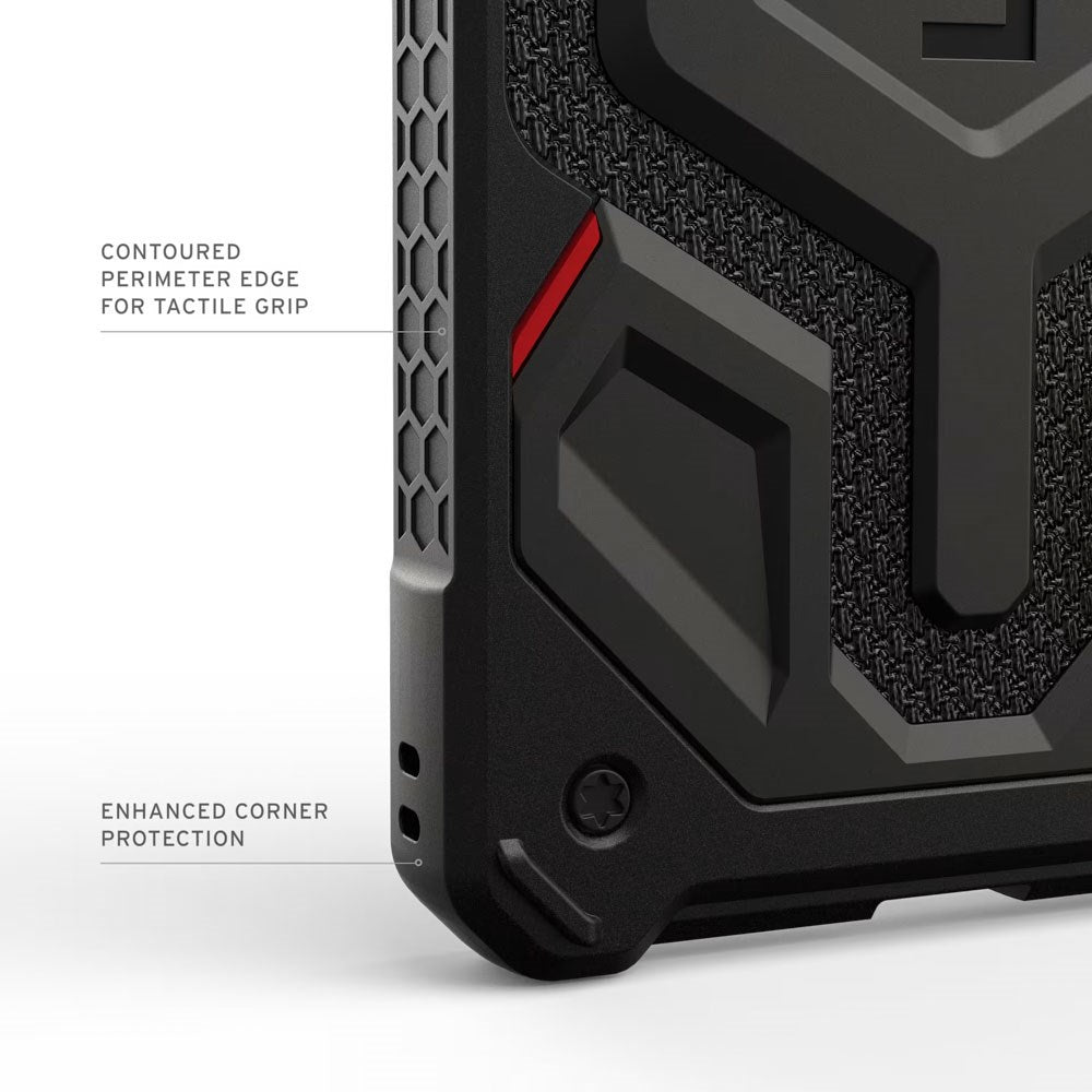 Samsung Galaxy S26 Ultra UAG Monarch Pro Kevlar Hybrid Cover - MagSafe Kompatibel - Sort