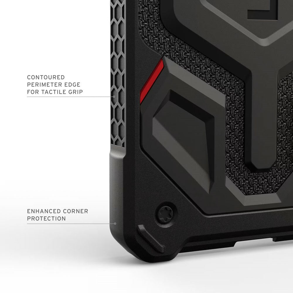 Samsung Galaxy S26+ (Plus) UAG Monarch Pro Kevlar Hybrid Cover - MagSafe Kompatibel - Sort