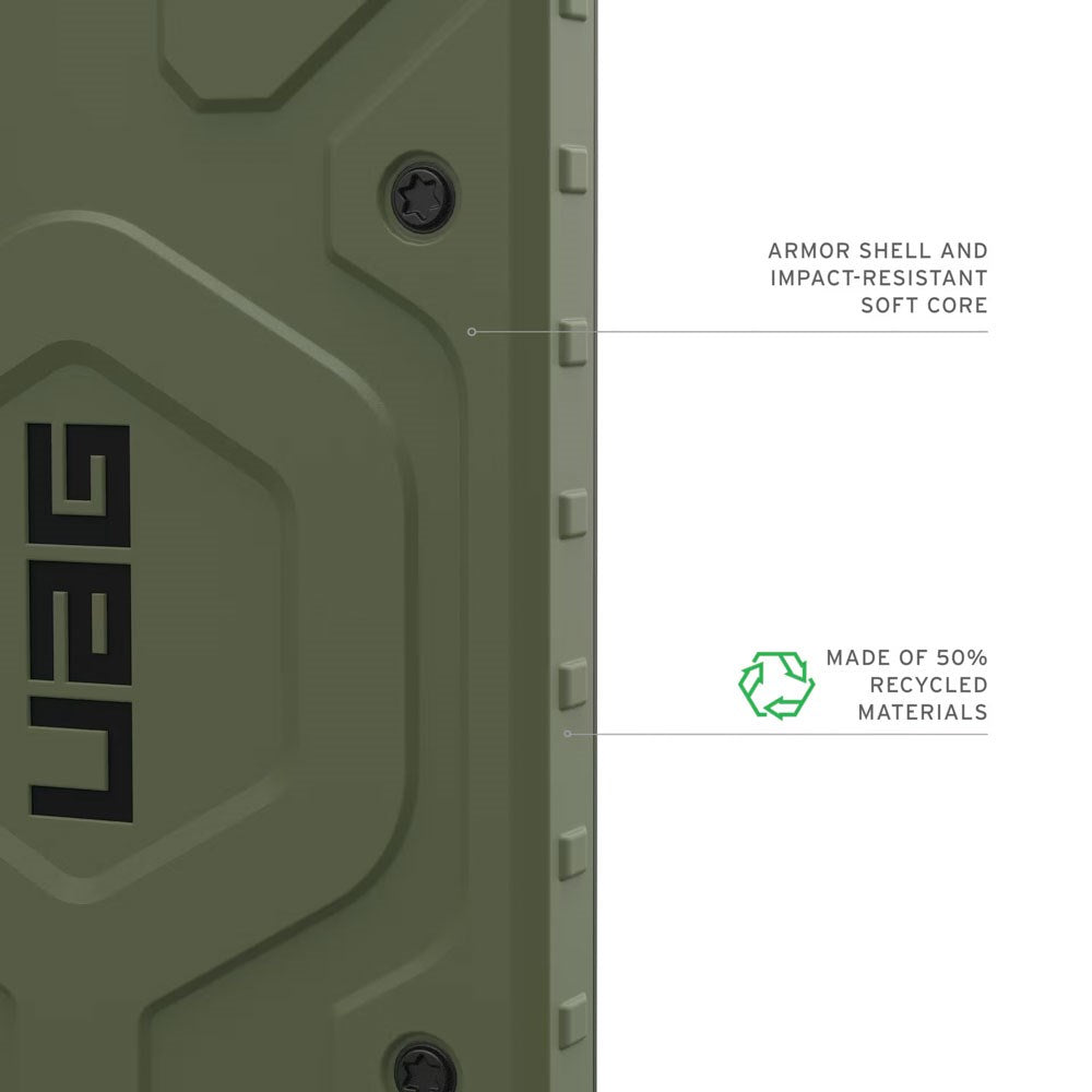 Samsung Galaxy S26+ (Plus) UAG Pathfinder Cover - MagSafe Kompatibel - Grøn