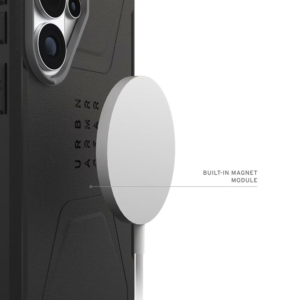 Samsung Galaxy S26 Ultra UAG Civilian Cover - MagSafe Kompatibel - Sort