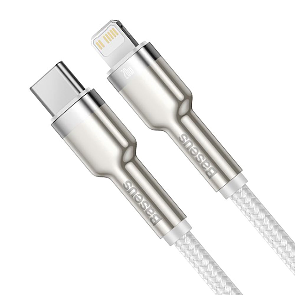 Baseus Cafule USB-C til Lightning Kabel PD 20W - 2m - Hvid