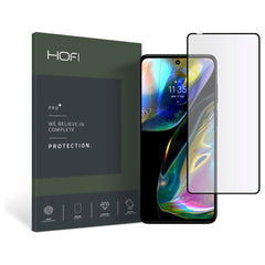 Motorola Moto G52 / G82 Hofi Full Pro+ Hærdet Glas Skærmbeskyttelse - Case Friendly - Sort Kant