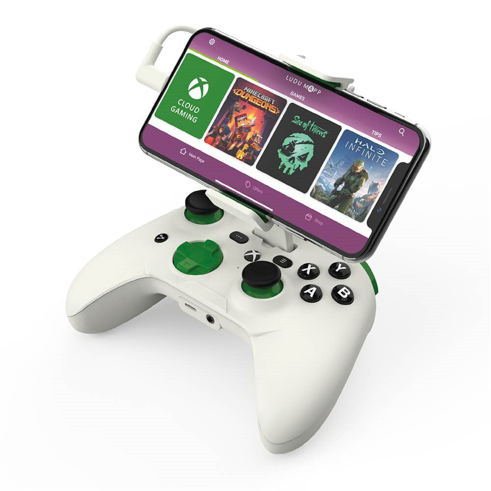 RiotPWR Cloud Gaming Controller til Lightning Enheder (iOS) - Hvid