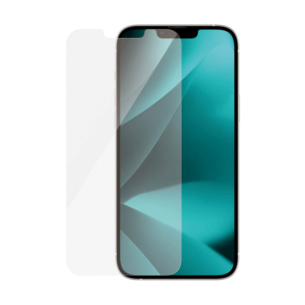 iPhone 14 Plus / 13 Pro Max PanzerGlass AntiBacterial Classic Fit Skærmbeskyttelse - Platinum Strength - Gennemsigtig