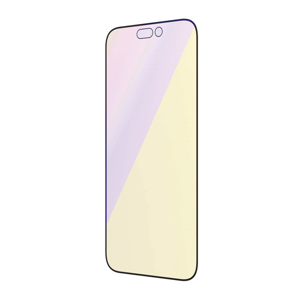 iPhone 14 Pro Max PanzerGlass AntiBacterial Ultra-Wide Fit Skærmbeskyttelse - Anti-Blue Light - EasyAligner - Diamond Strength