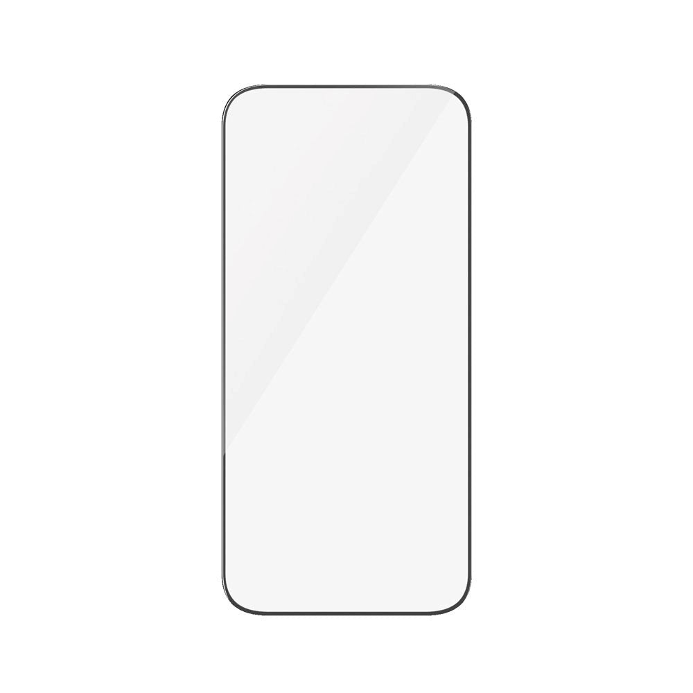 iPhone 15 Pro PanzerGlass Ultra Wide Fit Skærmbeskyttelse m. EasyAligner - Diamond Strength - Gennemsigtig