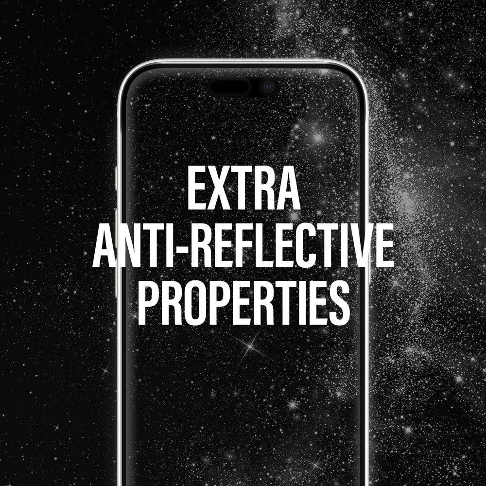 iPhone 15 Plus / 16 Plus PanzerGlass Ultra Wide Fit Ceramic Skærmbeskyttelse m. EasyAligner - Sort Kant