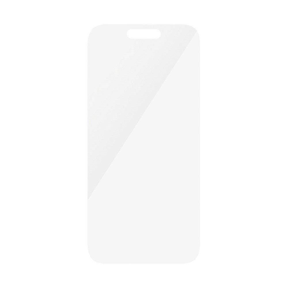 iPhone 15 / 16 PanzerGlass Classic Fit Skærmbeskyttelse m. EasyAligner - Platinum Strength - Gennemsigtig