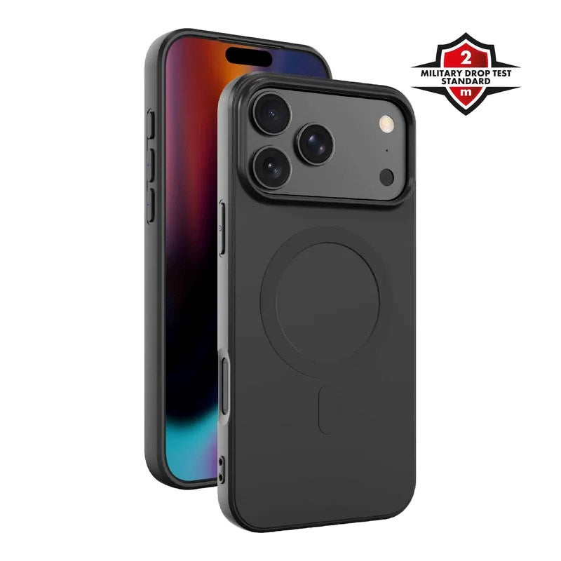 iPhone 18 Pro Max / 17 Pro Max X2O Mag Color Cover - MagSafe Kompatibel - Sort