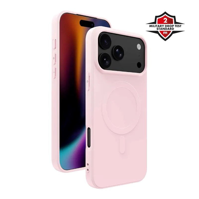 iPhone 18 Pro Max / 17 Pro Max X2O Mag Color Cover - MagSafe Kompatibel - Lyserød