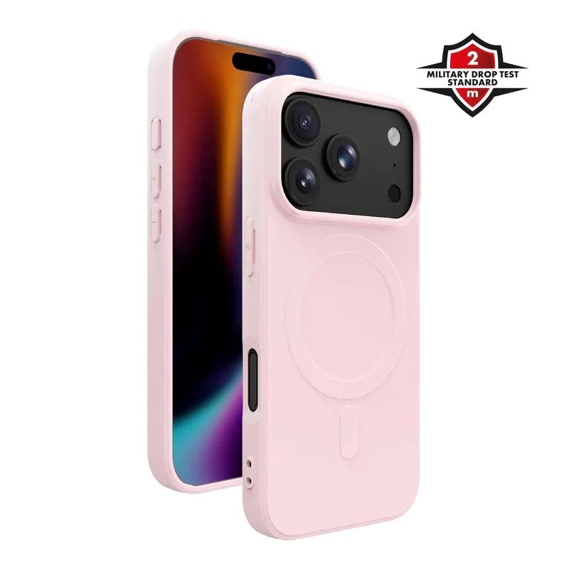 iPhone 18 Pro / 17 Pro X2O Mag Color Cover - MagSafe Kompatibel - Lyserød