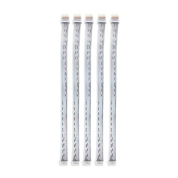 Light Solutions - Philips Hue LightStrip V4 Kabel - 15cm - 5 Stk - Hvid