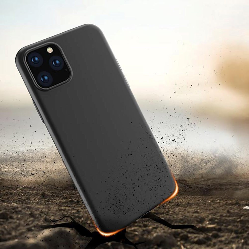iPhone 14 Plus Hurtel Soft Case Fleksibelt Silikone Cover - Sort