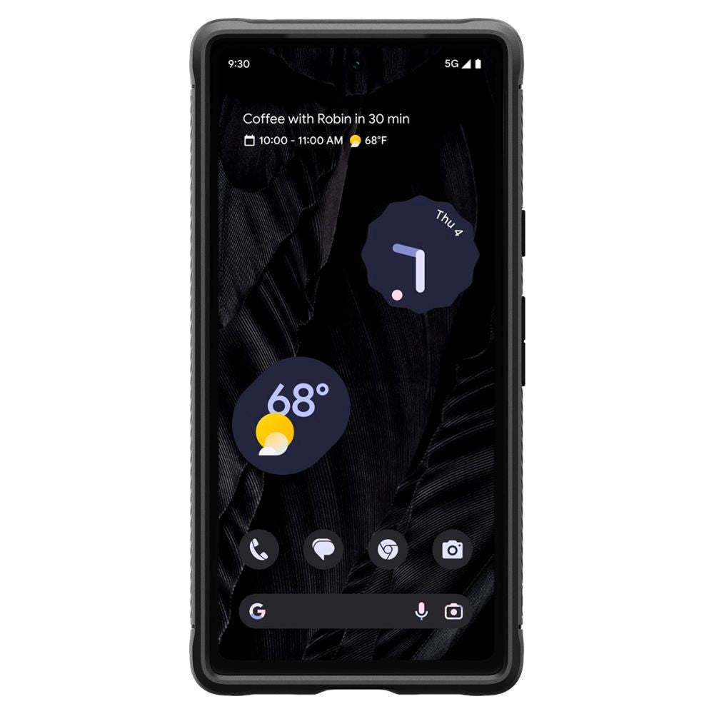 Google Pixel 7A Spigen Rugged Armor Cover - Sort
