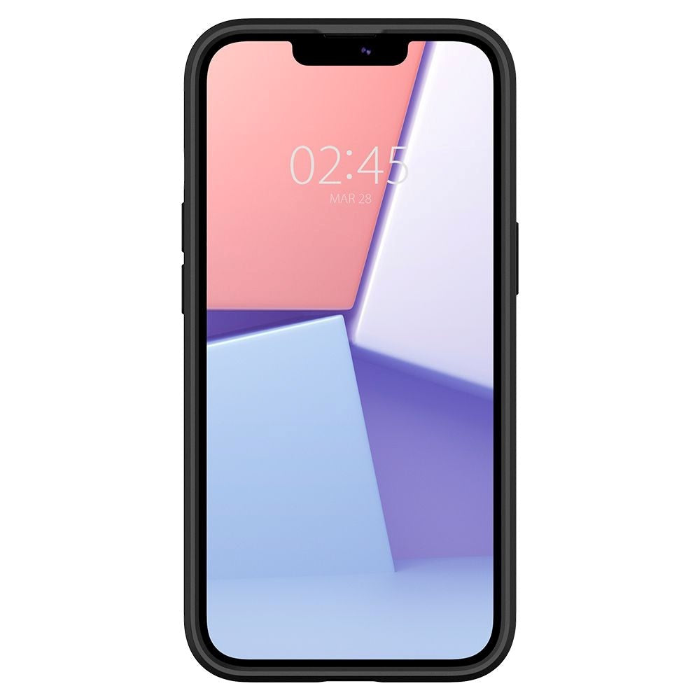 iPhone 13 Spigen Ultra Hybrid Cover - Gennemsigtig / Sort