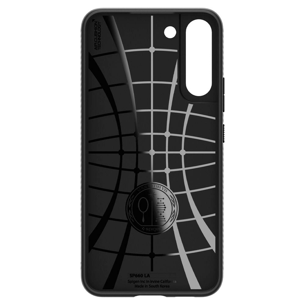 Samsung Galaxy S22 Spigen Liquid Air Cover - Sort