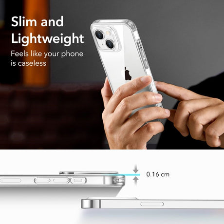 iPhone 14 / 13 Cover ESR Project Zero Slim Clear Case - Gennemsigtig